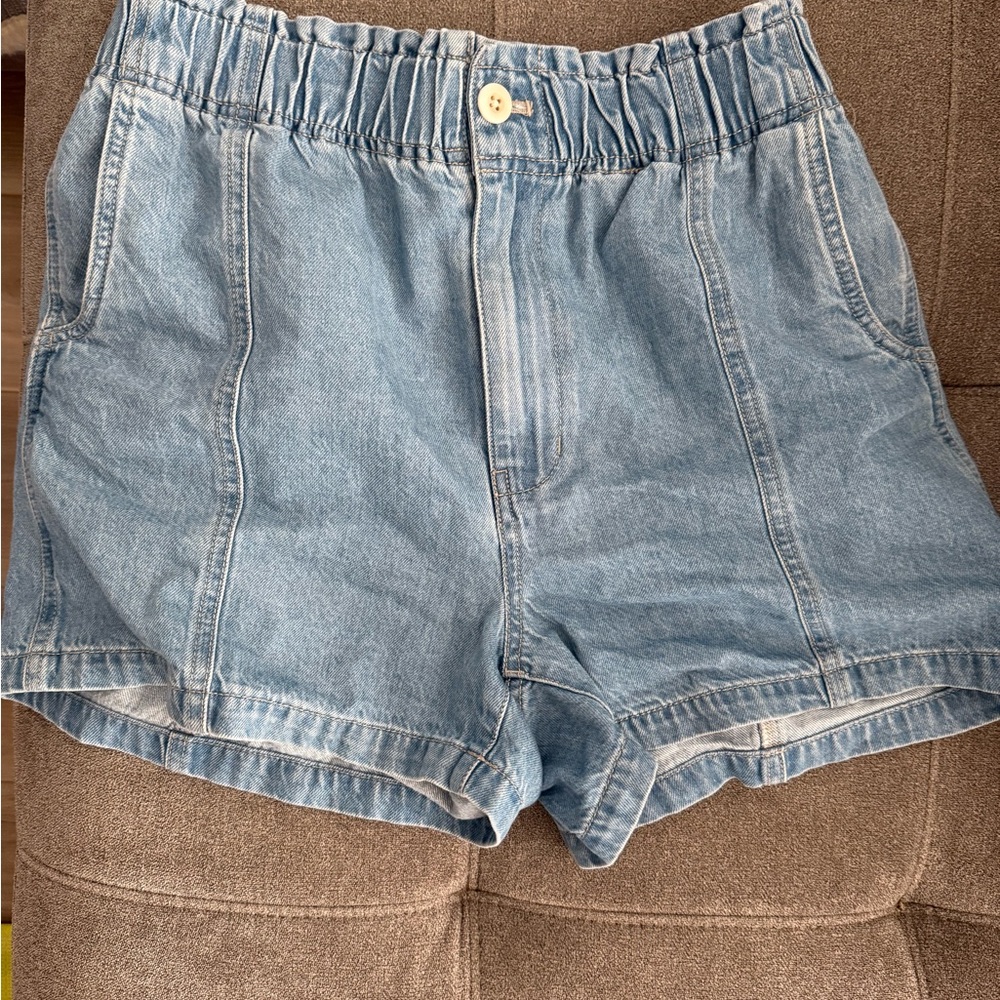 Madewell Light Blue Jean Shorts